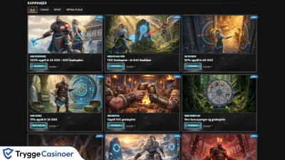 godz casino – bonuser og kampanjer