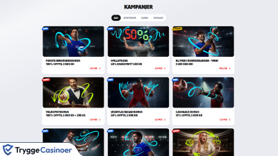 supabet casino – bonuser og kampanjer