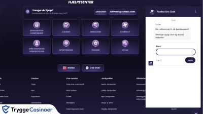 funbet kundeservice