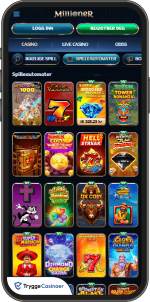 millioner casino live-spill
